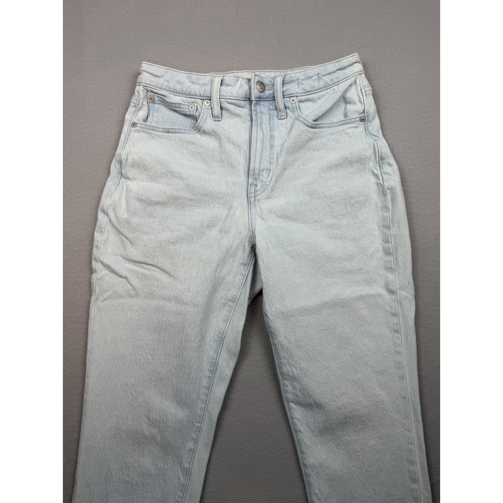 Madewell The Curvy Perfect Vintage Jean Light Wash Denim Size 27 - Picture 4 of 16